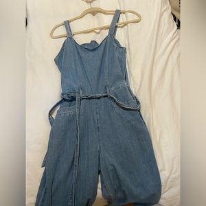 Denim Jumpsuit Size Small
